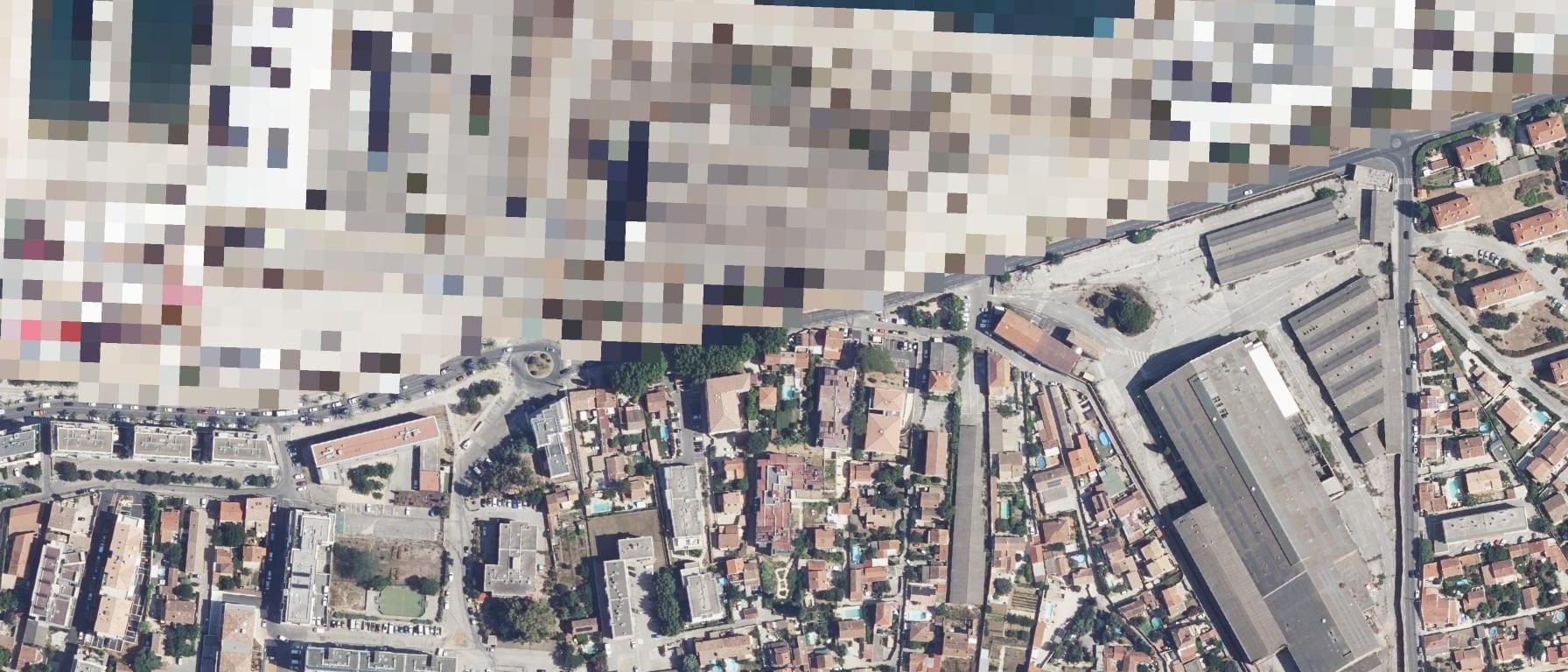 Vue aérienne de CFA REGIONAL DE LA SEYNE SUR MER