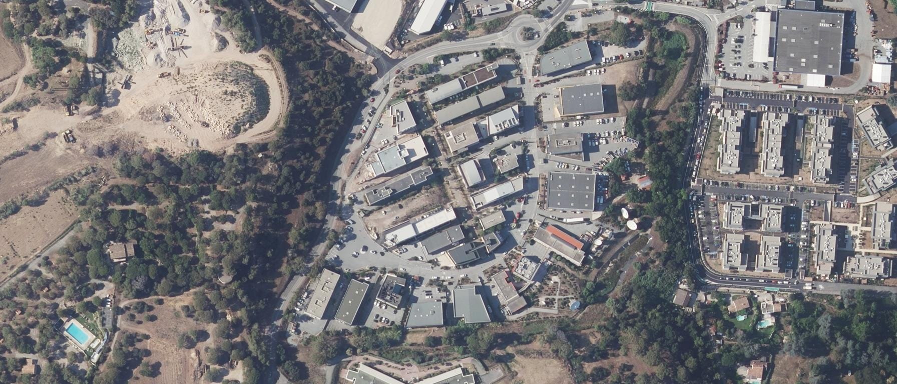 Vue aérienne de Ecole Supérieure Privé ESID (Fréjus - 83)