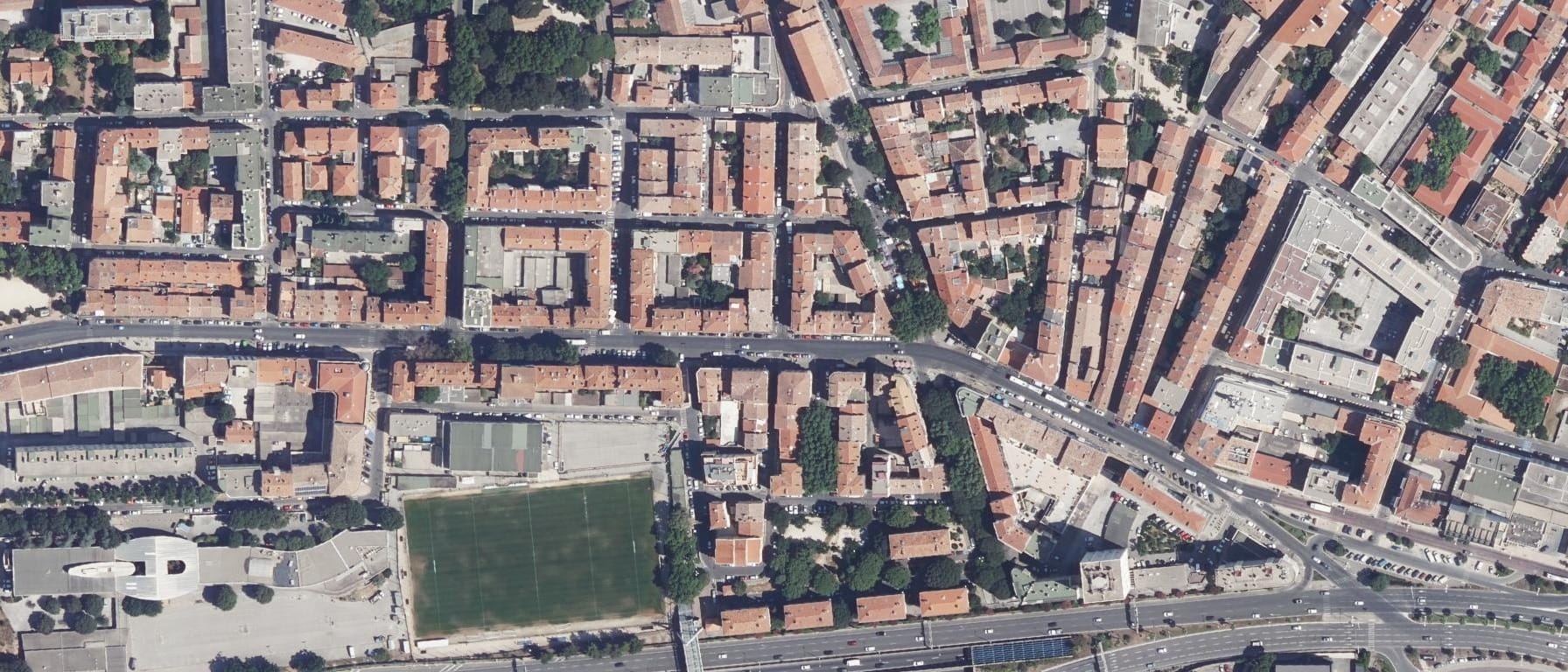 Vue aérienne de Etablissement d'enseignement à distance Formation - Conseil