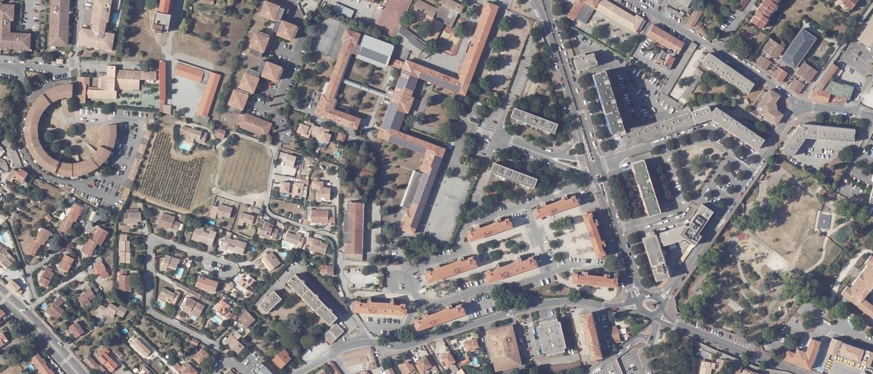 Vue aérienne de IFSI Draguignan