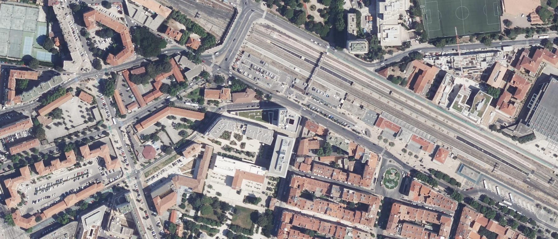 Vue aérienne de Ecole Camondo Méditerranée - Toulon