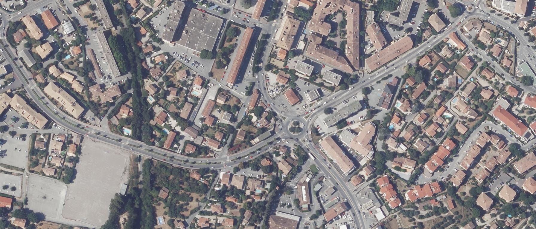 Vue aérienne de Ecole supérieure privée ACAMAN