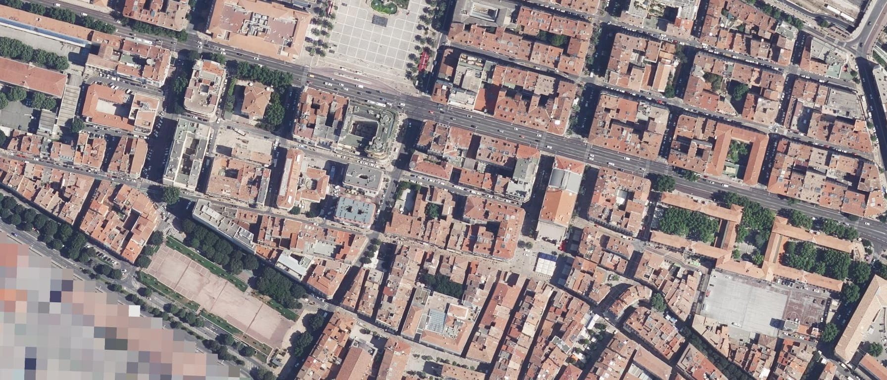Vue aérienne de CFA-Optima Formation Toulon