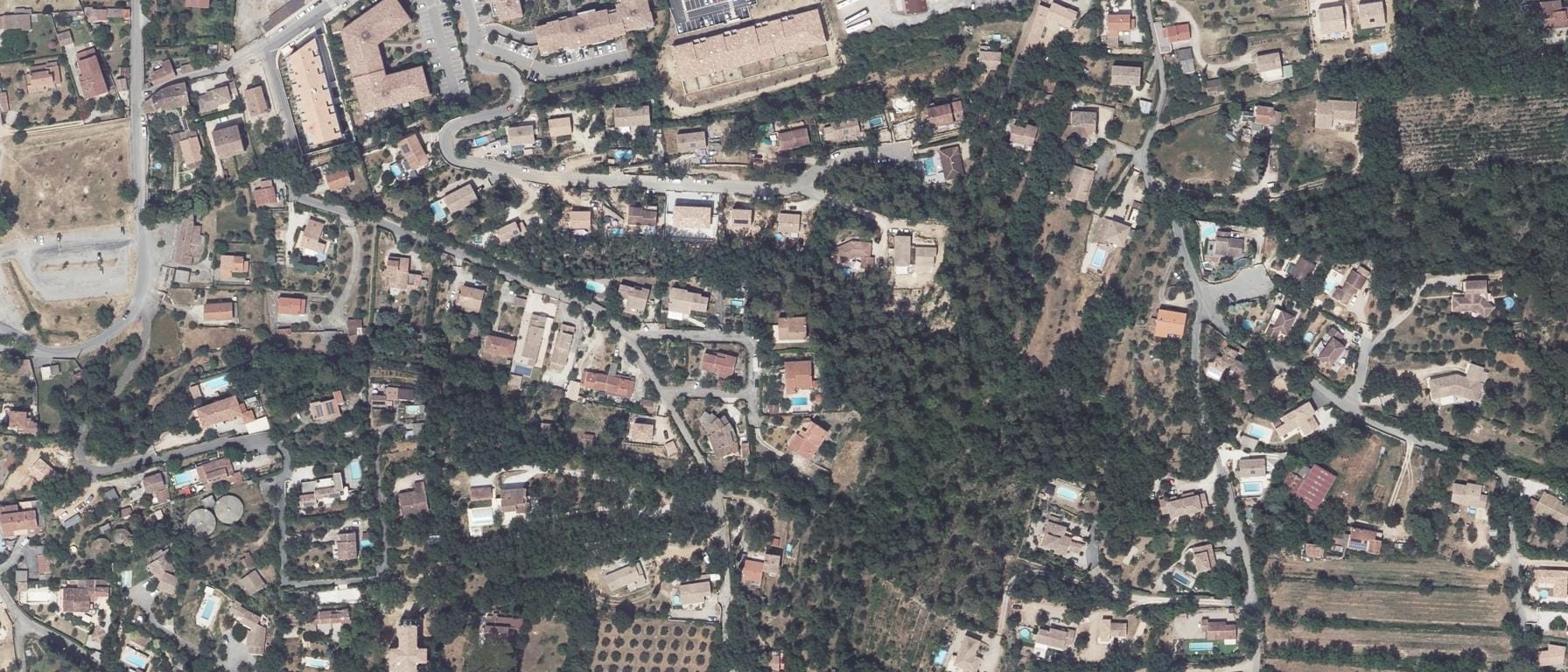 Vue aérienne de Organisme de formation-Centre de formation d'apprentis AFTRAL TL CFA Brignoles