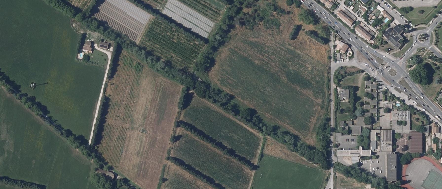 Vue aérienne de CFA CCI VAUCLUSE (Avignon - 84)