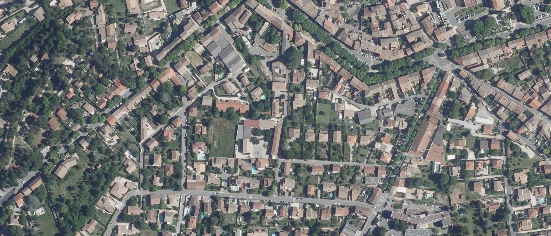 Vue aérienne de Lycée agricole Saint Jean le Baptiste