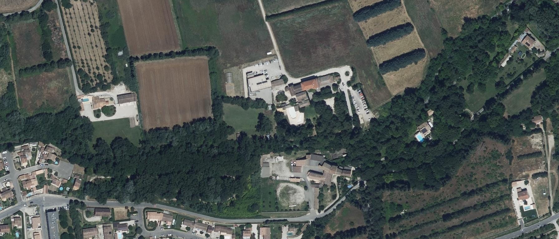 Vue aérienne de MFR La denoves