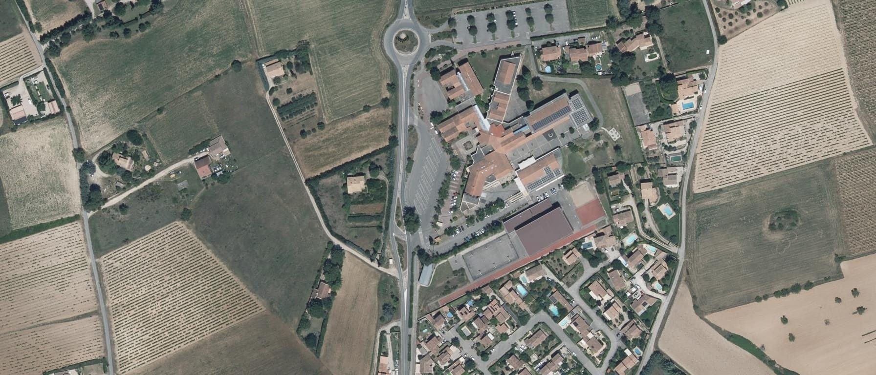 Vue aérienne de Lycée Val De Durance
