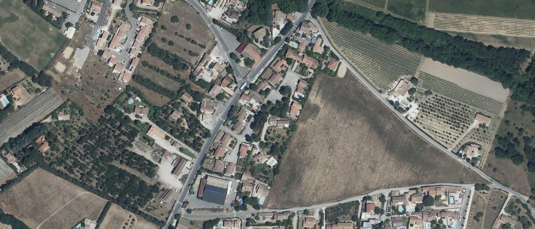 Vue aérienne de CFPPA PROVENCE VENTOUX - CARPENTRAS
