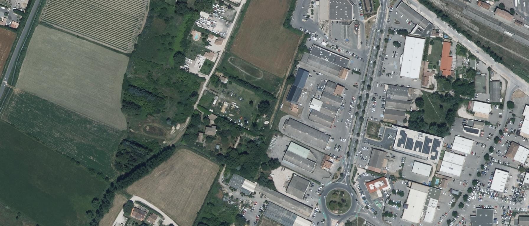 Vue aérienne de CFA AVP PERTUIS