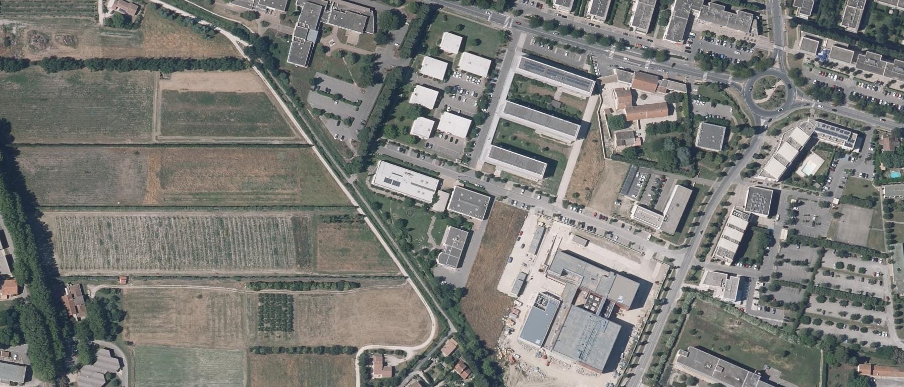 Vue aérienne de Groupe Belmont (Avignon - 84)