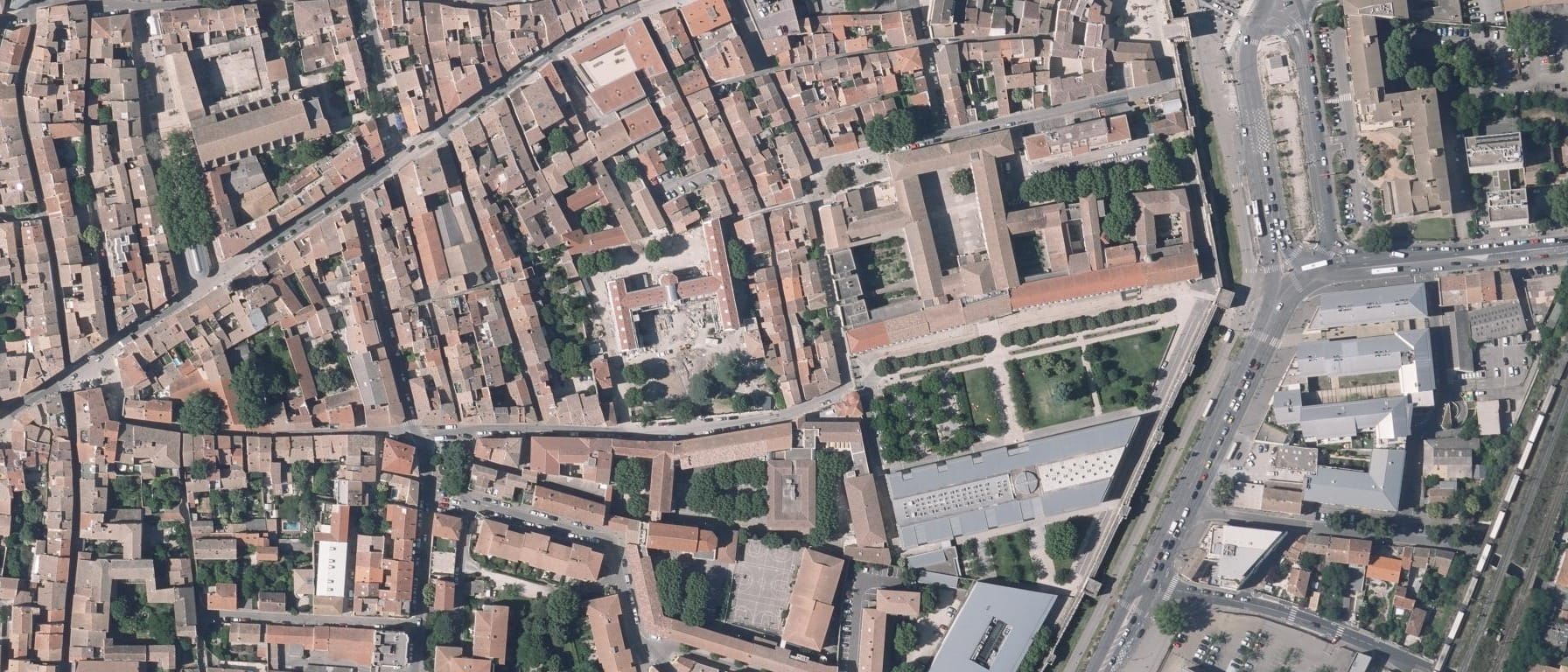 Vue aérienne de Groupe Alternance Avignon
