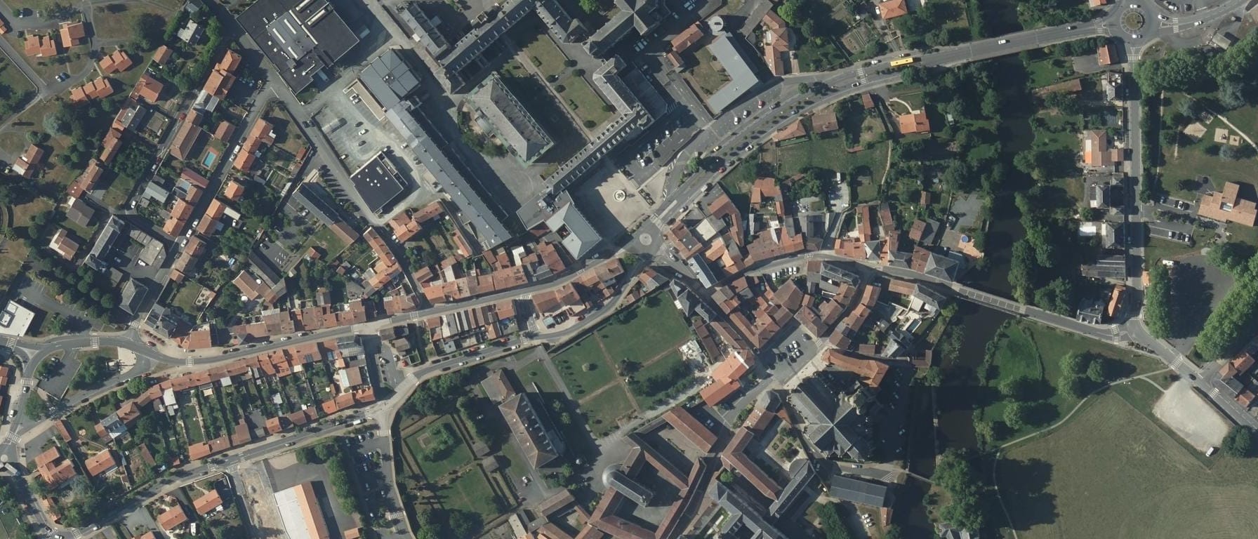 Vue aérienne de Ensemble scolaire Saint- Gabriel Saint- Michel