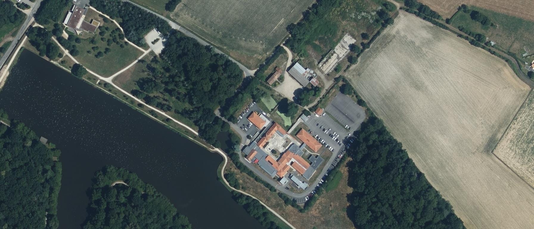 Vue aérienne de IFACOM - CFA des MFR du 85 - La Ferrière