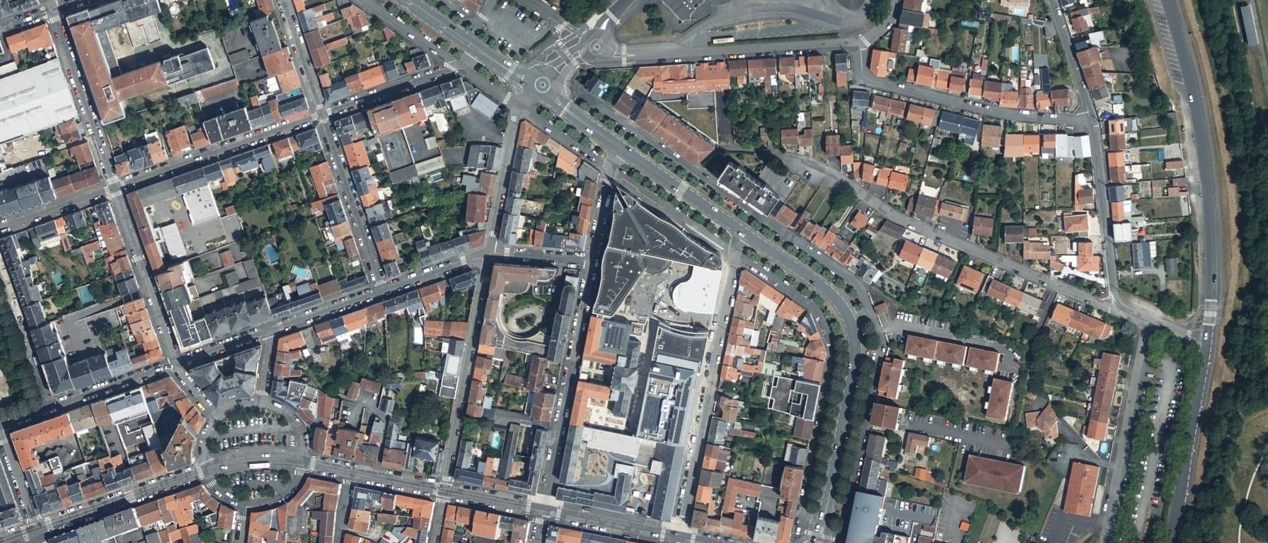 Vue aérienne de ICES - Institut Catholique de Vendée