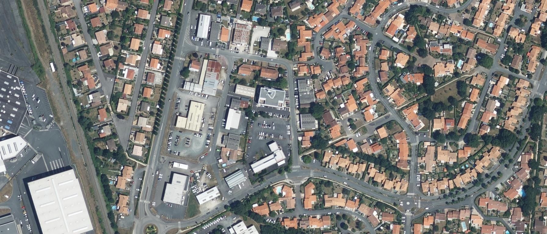 Vue aérienne de Ecole Supérieure de l’Alternance – La Roche-sur-Yon