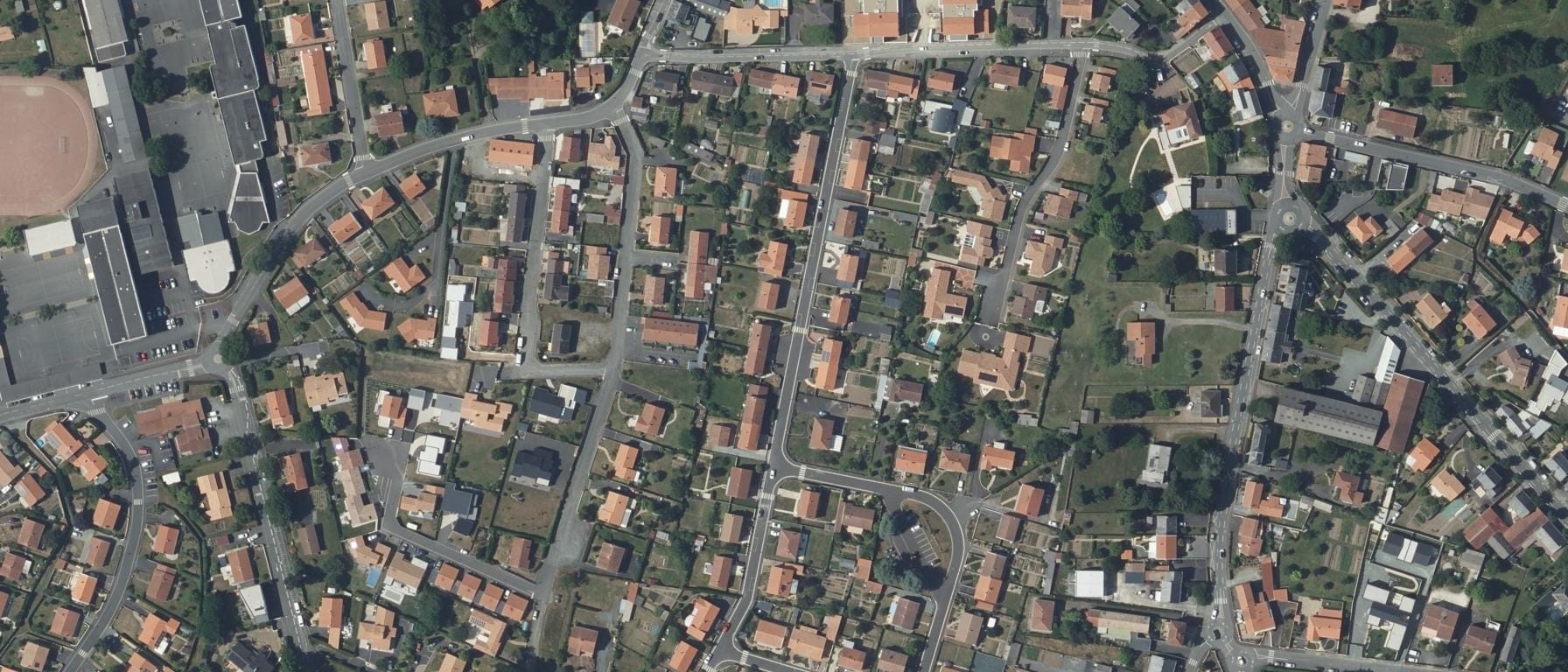 Vue aérienne de Ecole Dentaire du Grand Ouest