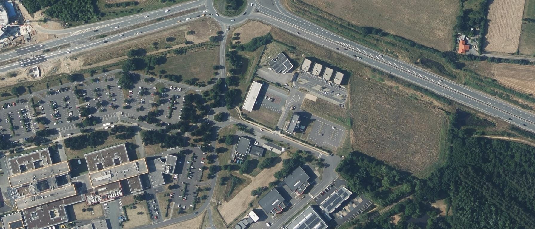 Vue aérienne de IFSI LES SABLES D'OLONNE