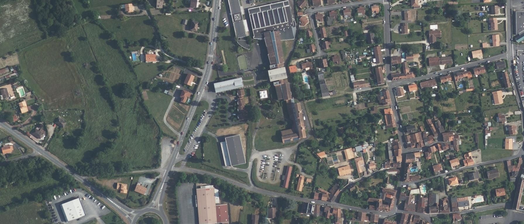 Vue aérienne de Lycée professionnel Raoul Mortier