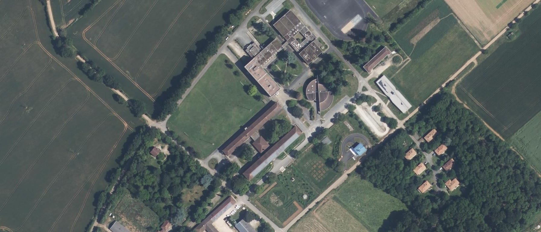 Vue aérienne de Lycée Agricole Xavier Bernard - Venours
