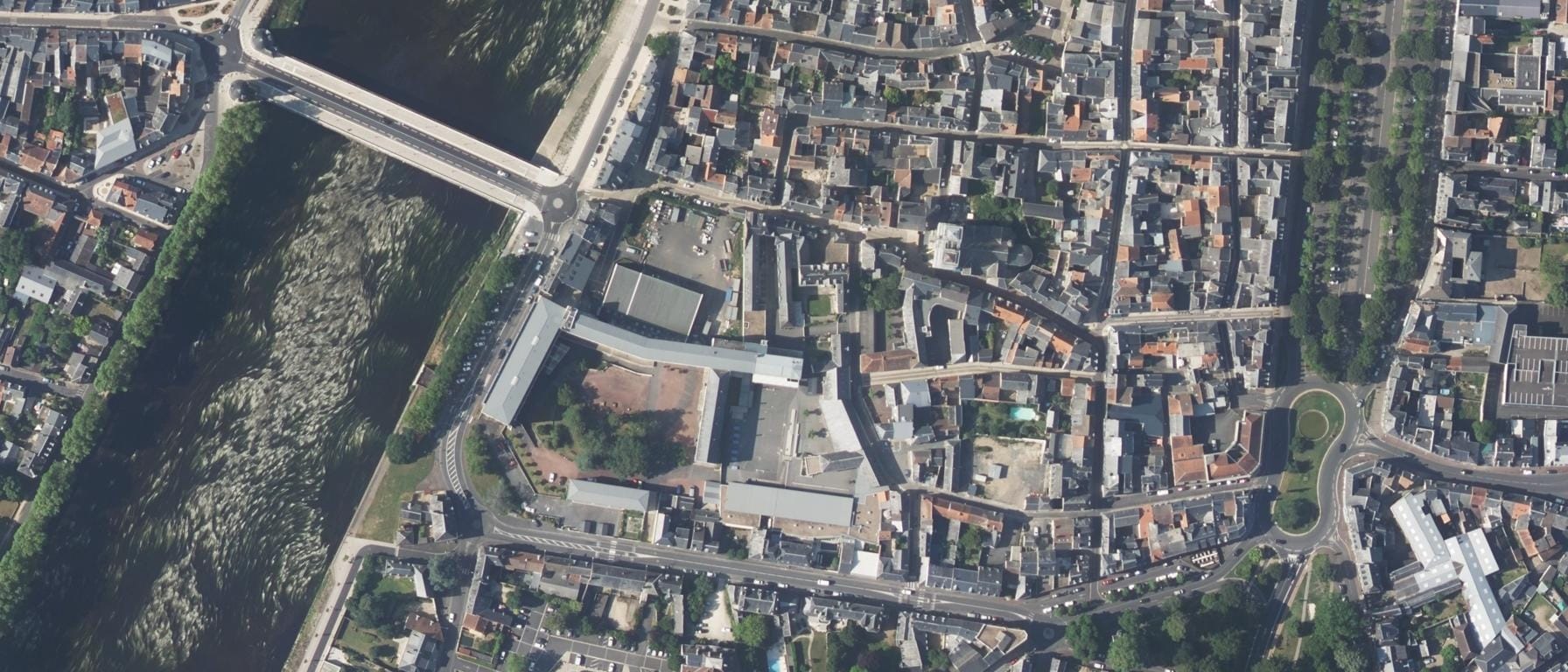 Vue aérienne de Lycée professionnel Saint Gabriel Notre Dame