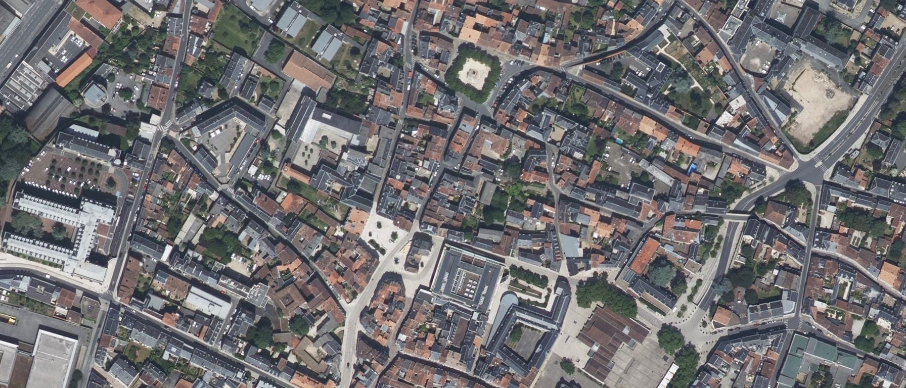 Vue aérienne de Pôle Aliénor (Poitiers - 86)