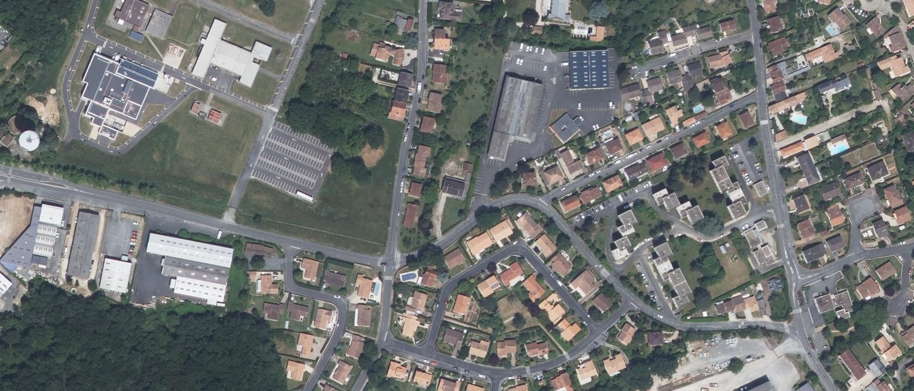 Vue aérienne de Groupe Alternance Poitiers