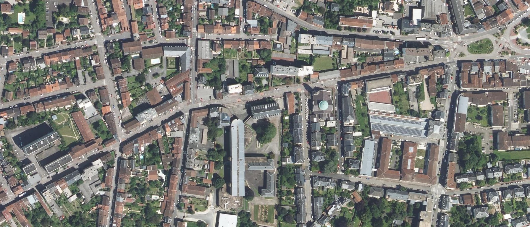 Vue aérienne de Lycée Suzanne Valadon