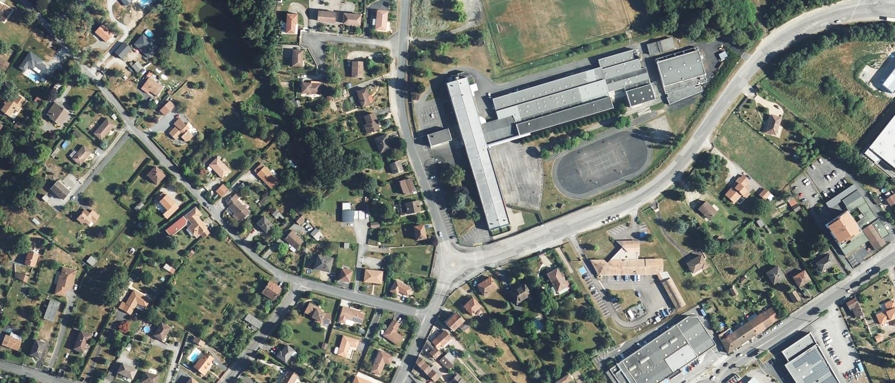 Vue aérienne de Lycée professionnel Edouard Vaillant