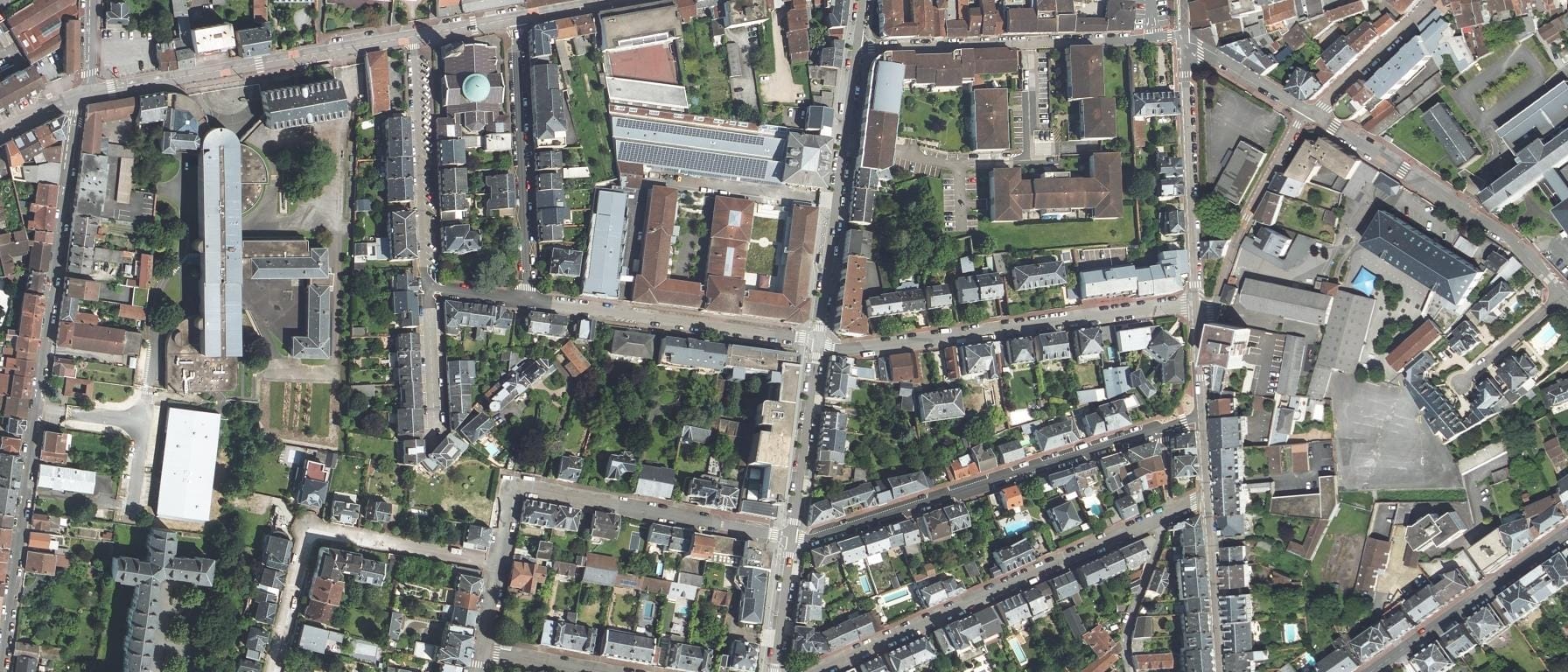 Vue aérienne de Lycée Turgot