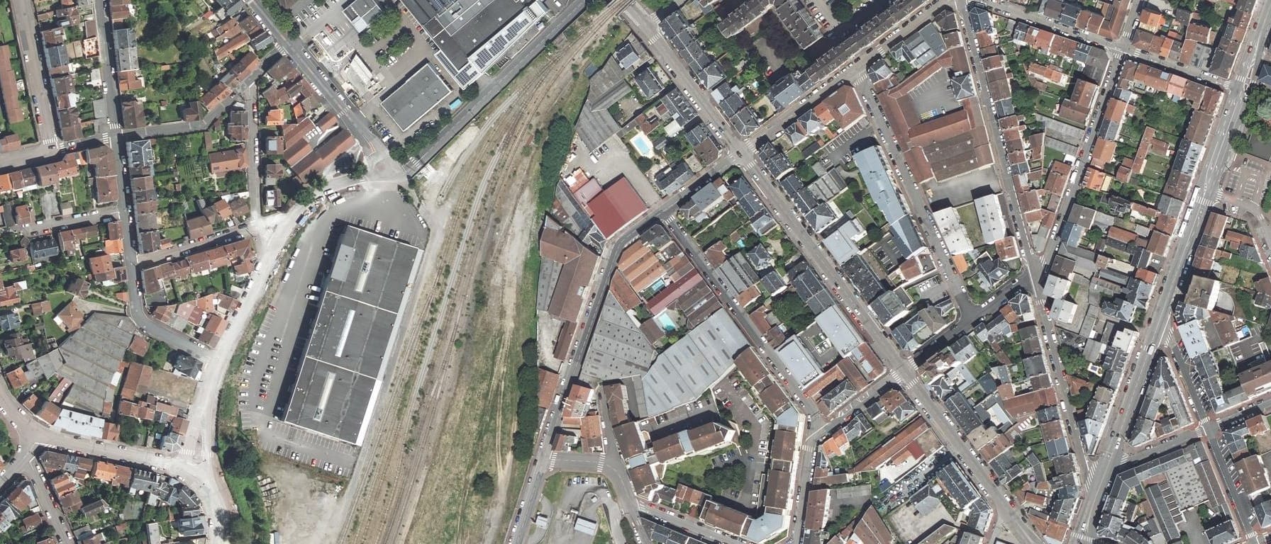 Vue aérienne de CFA Espace Galien 87 - Université de Limoges