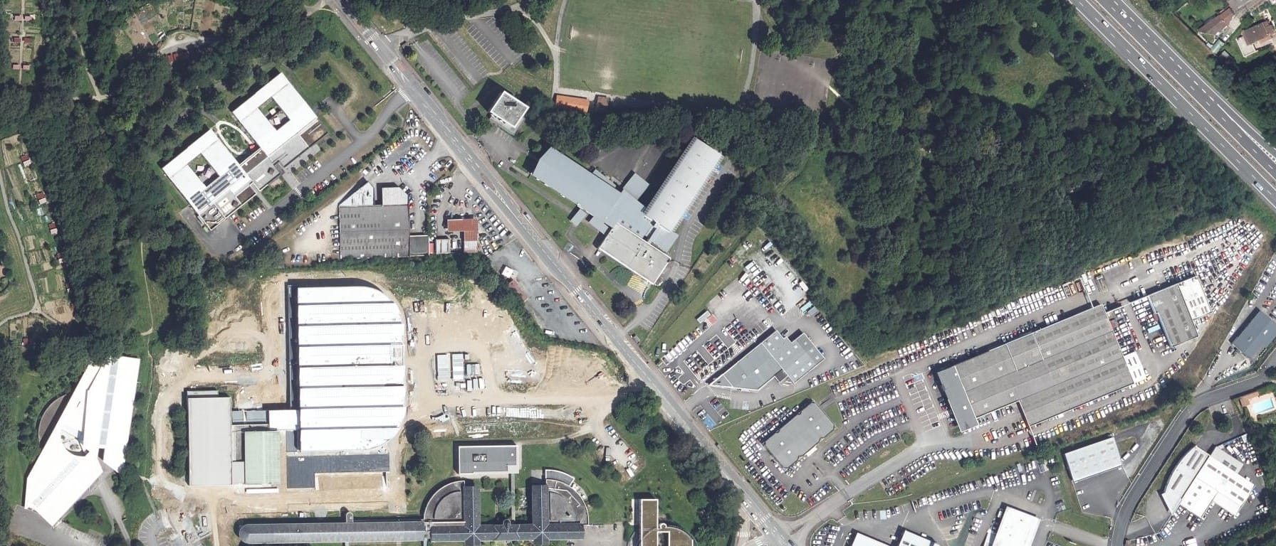 Vue aérienne de Lycée professionnel Marcel Pagnol