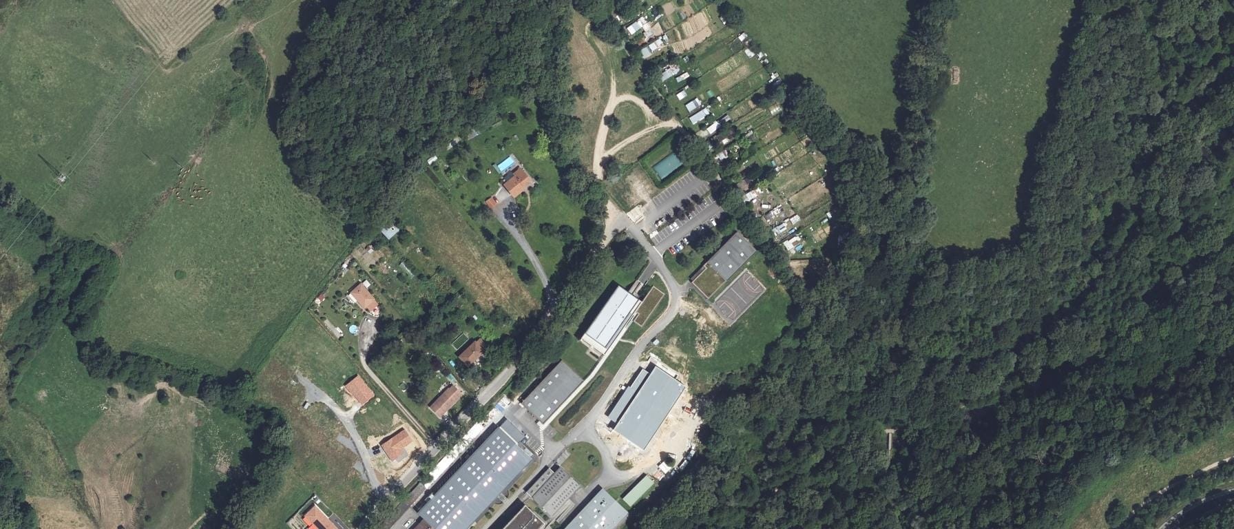 Vue aérienne de BTP CFA 87 LIMOGES