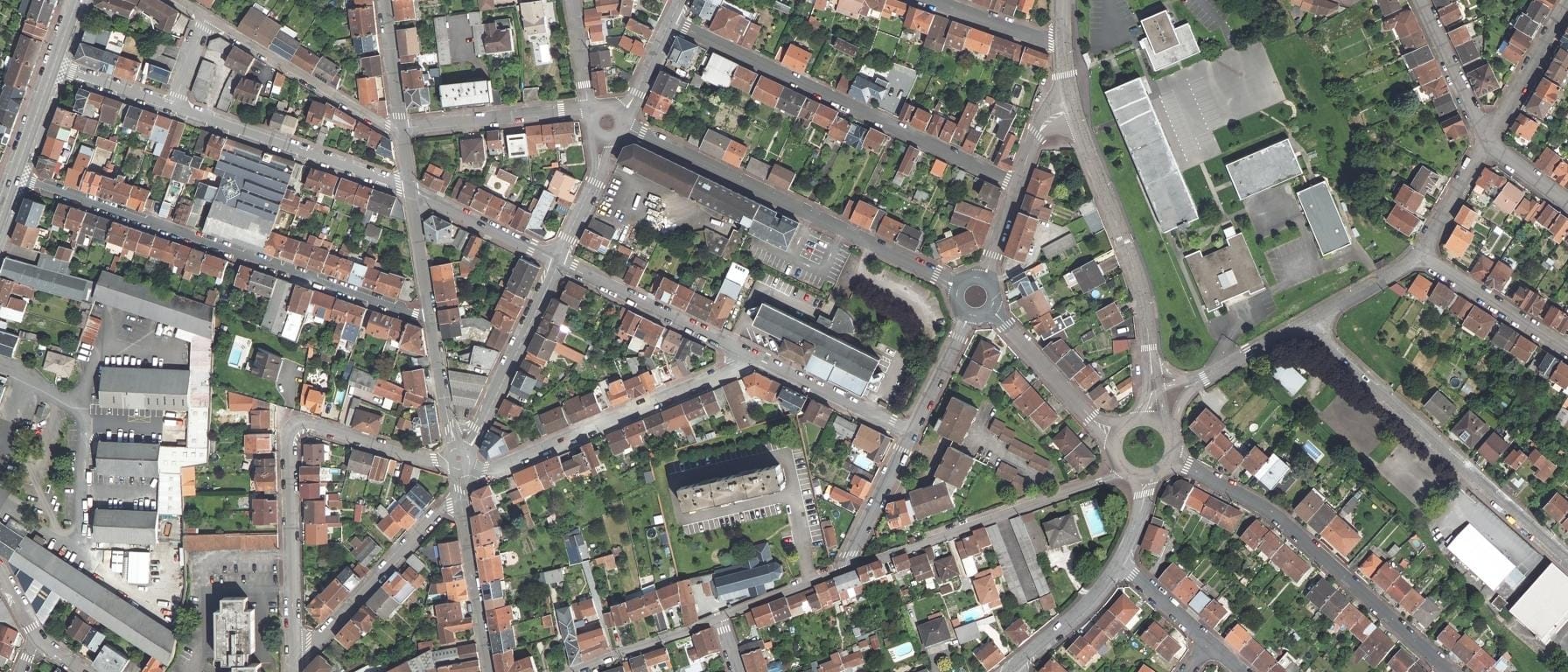 Vue aérienne de Groupe Alternance Limoges