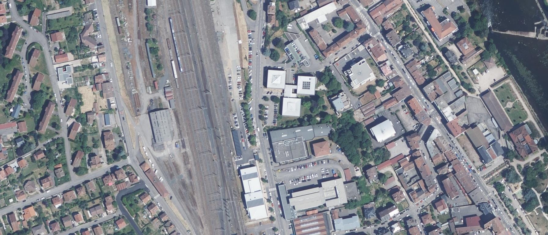 Vue aérienne de CFA Pôle des Métiers - Université de Lorraine