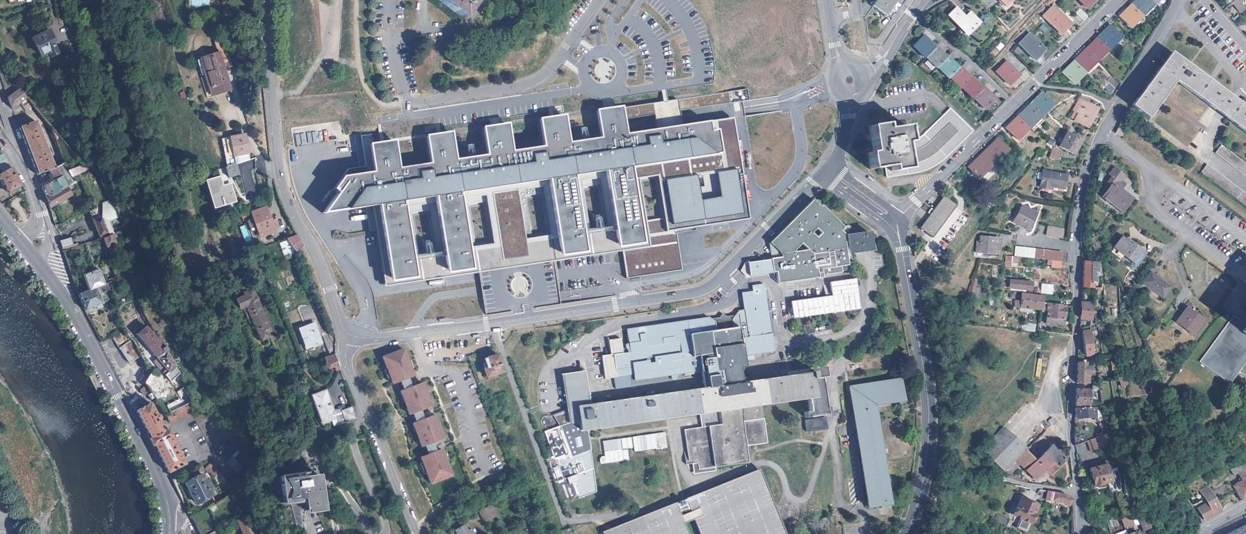 Vue aérienne de IFSI Epinal