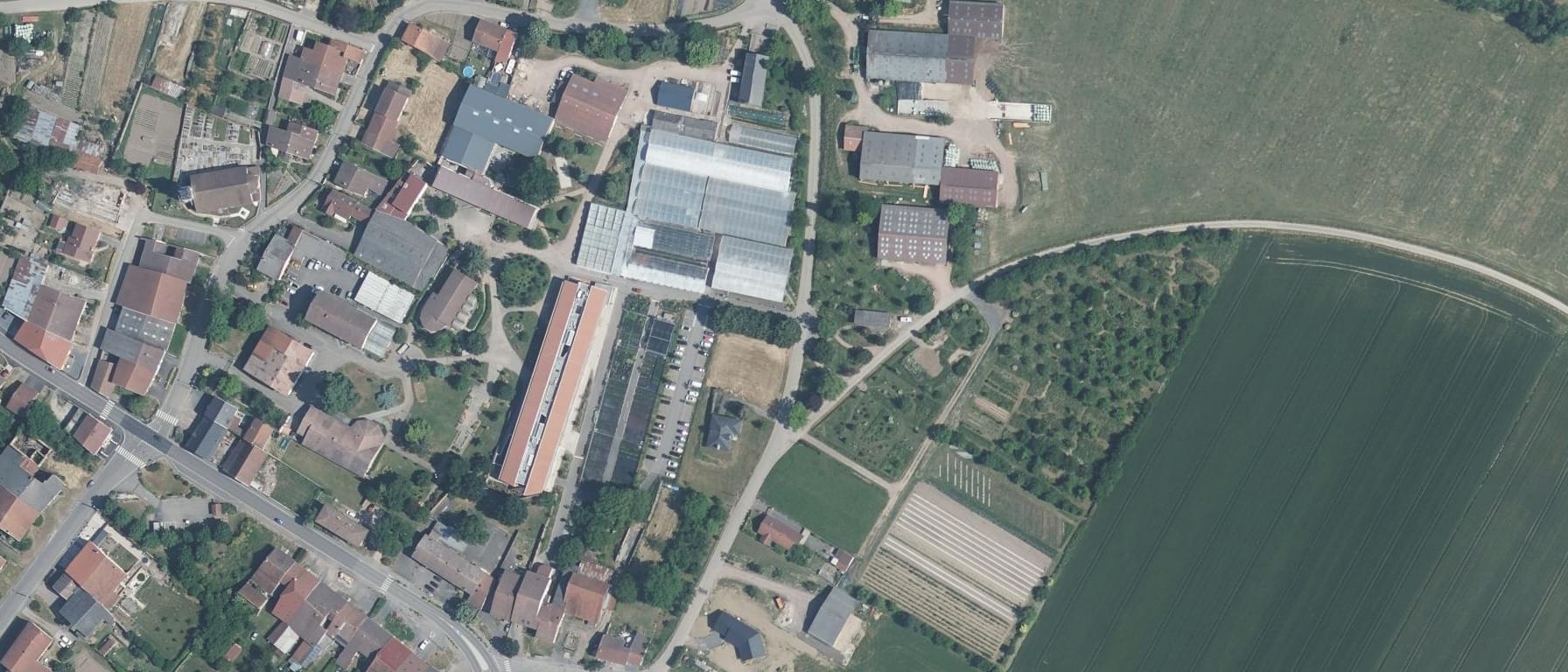 Vue aérienne de Ecole d'horticulture et de paysage