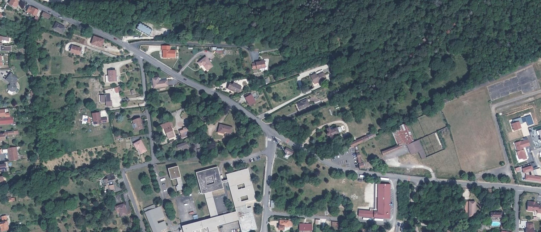 Vue aérienne de IFSI Neufchateau