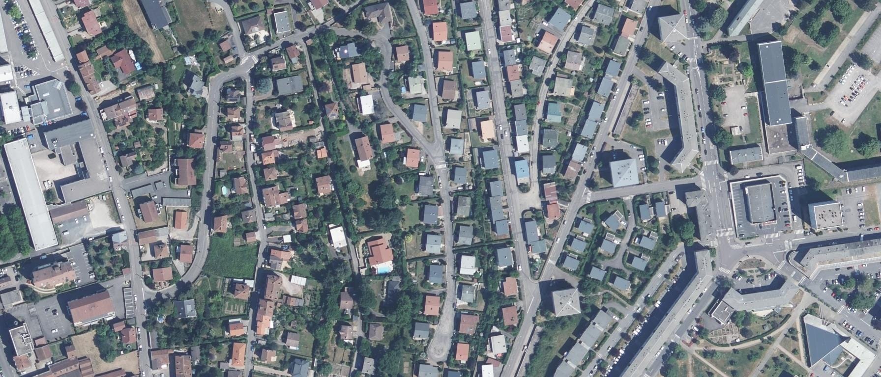 Vue aérienne de ALAJI SAS d'Epinal