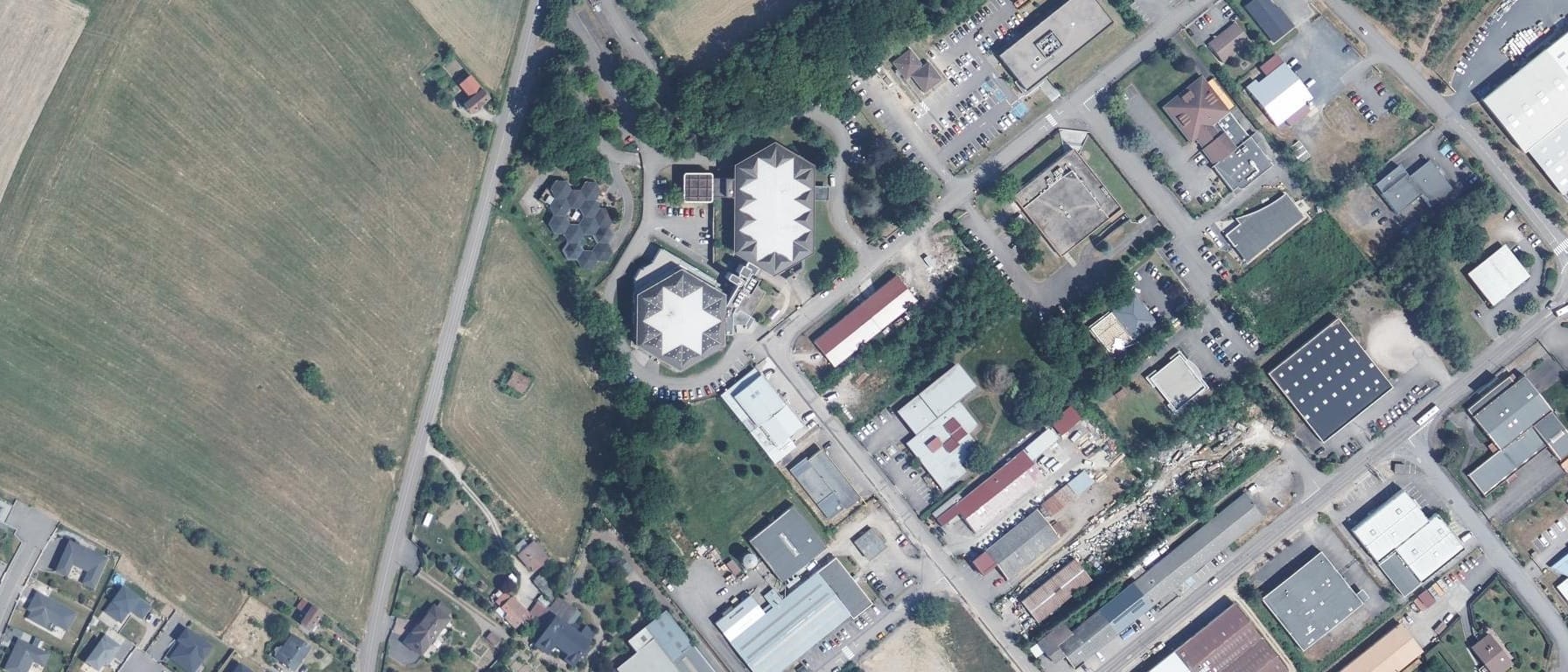 Vue aérienne de Groupe Alternance - Epinal