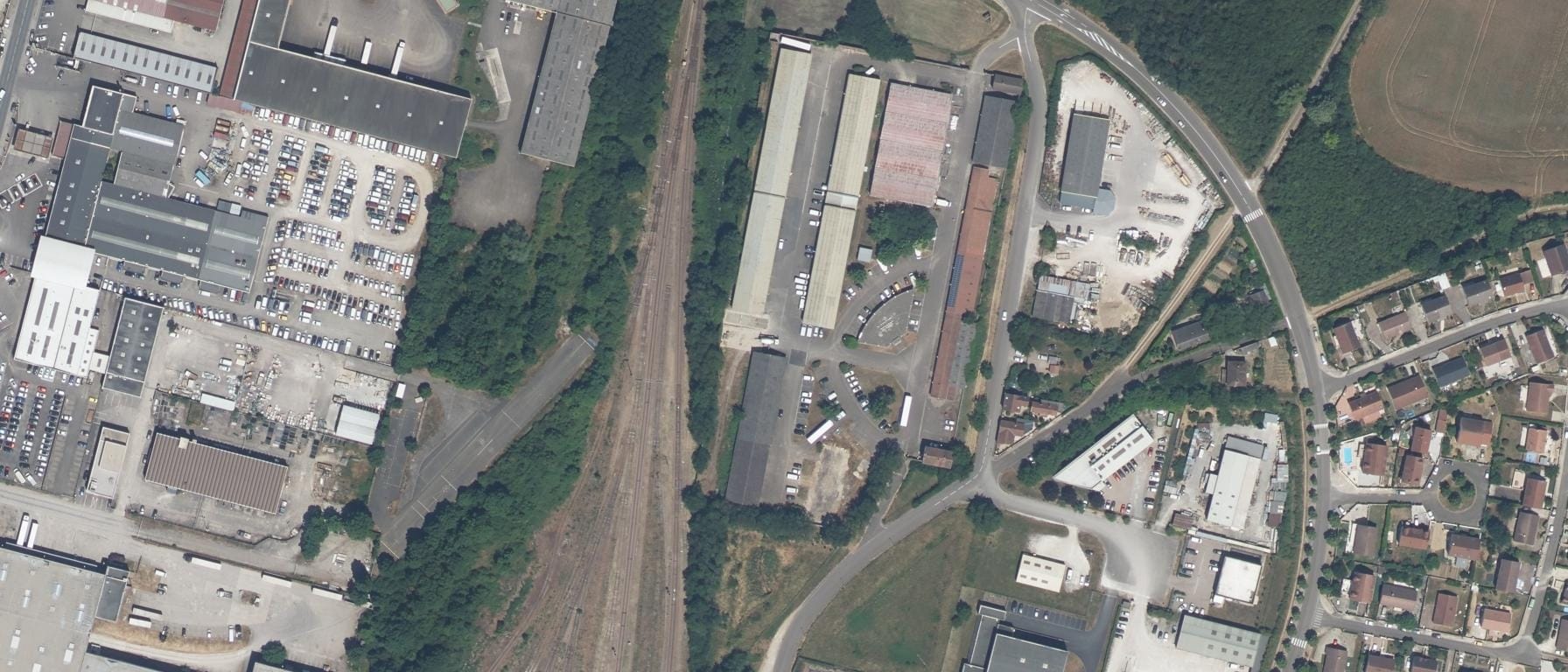 Vue aérienne de Chambre de Commerce et d'Industrie de l'Yonne