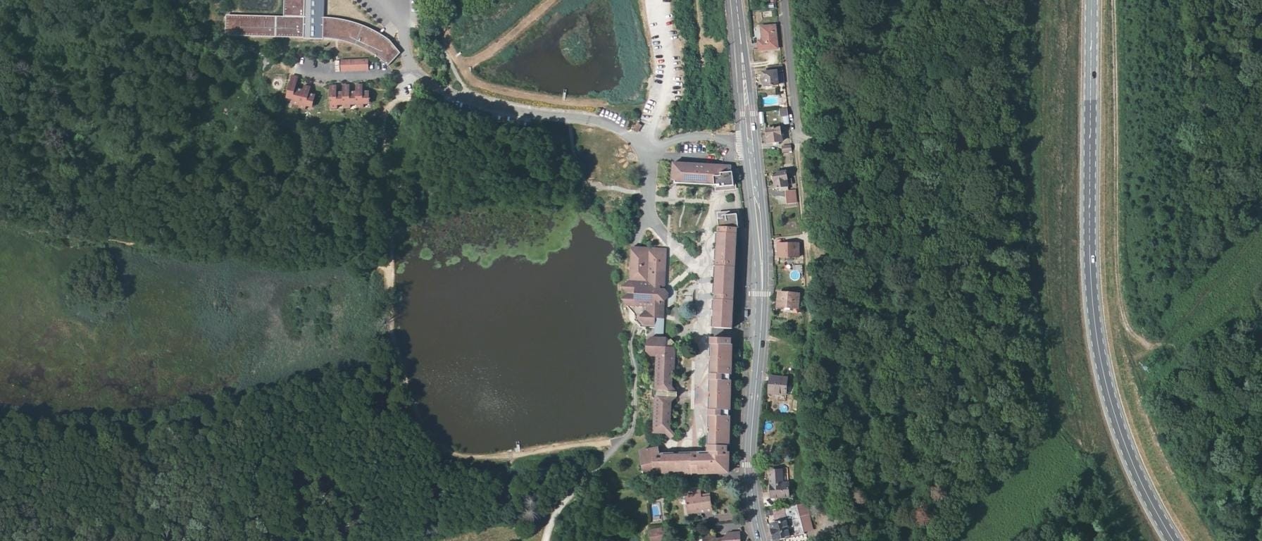 Vue aérienne de CFA agricole du Territoire de Belfort