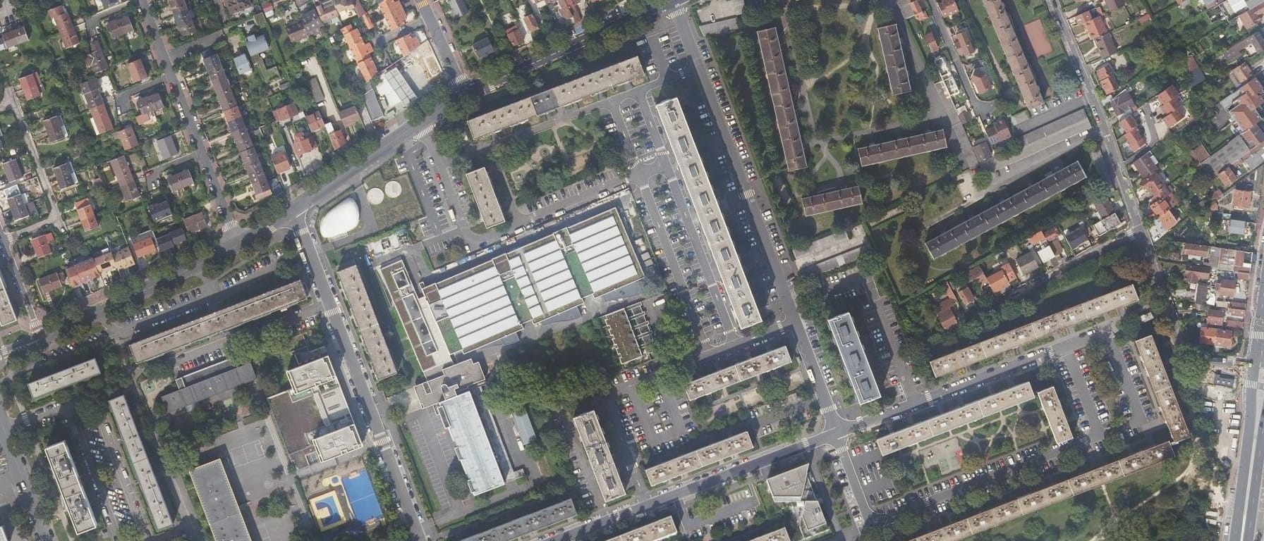 Vue aérienne de Lycée professionnel Gustave Eiffel - CFA Gustave Eiffel