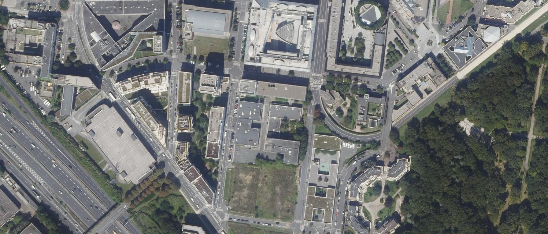 Vue aérienne de I.U.T. d'Evry Val d'Essonne