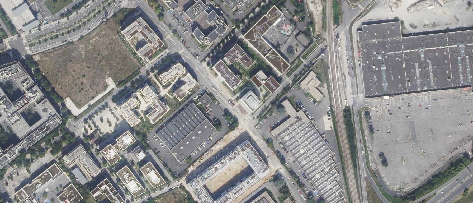 Vue aérienne de CFA FACULTE DES METIERS de l'Essonne