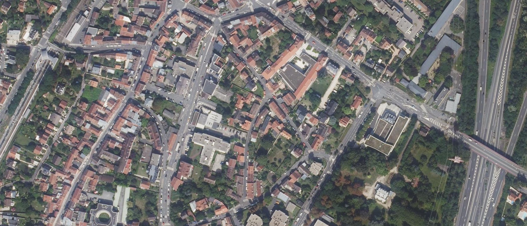 Vue aérienne de Organisme de formation-Centre de formation d'apprentis - Institut Franck Debieu - L'Etoile du Berger Formation - Palaiseau
