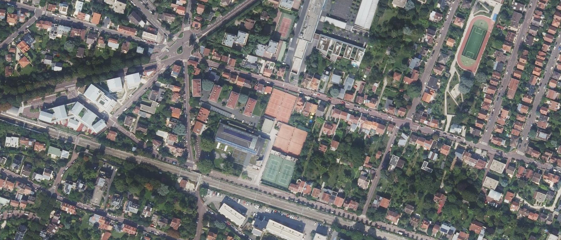 Vue aérienne de Lycée professionnel Florian