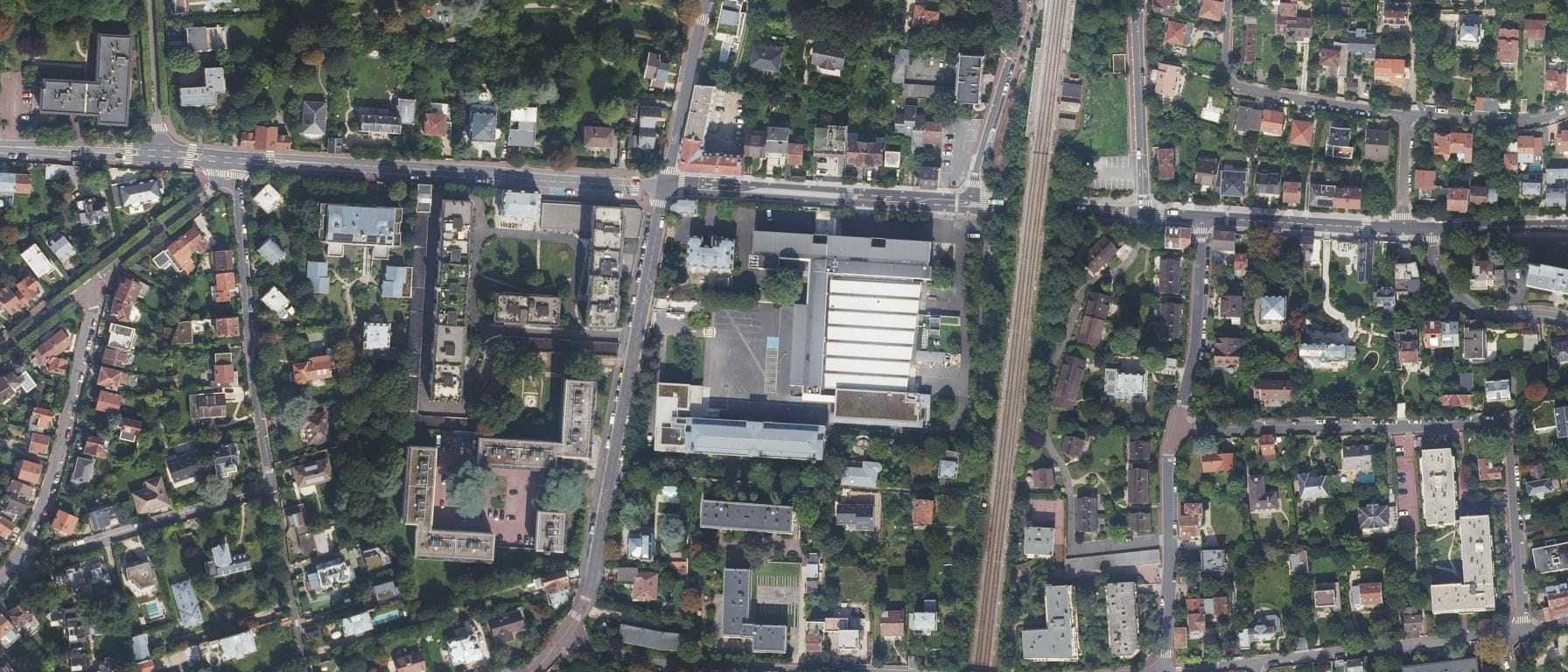 Vue aérienne de I.U.T de Ville d'Avray