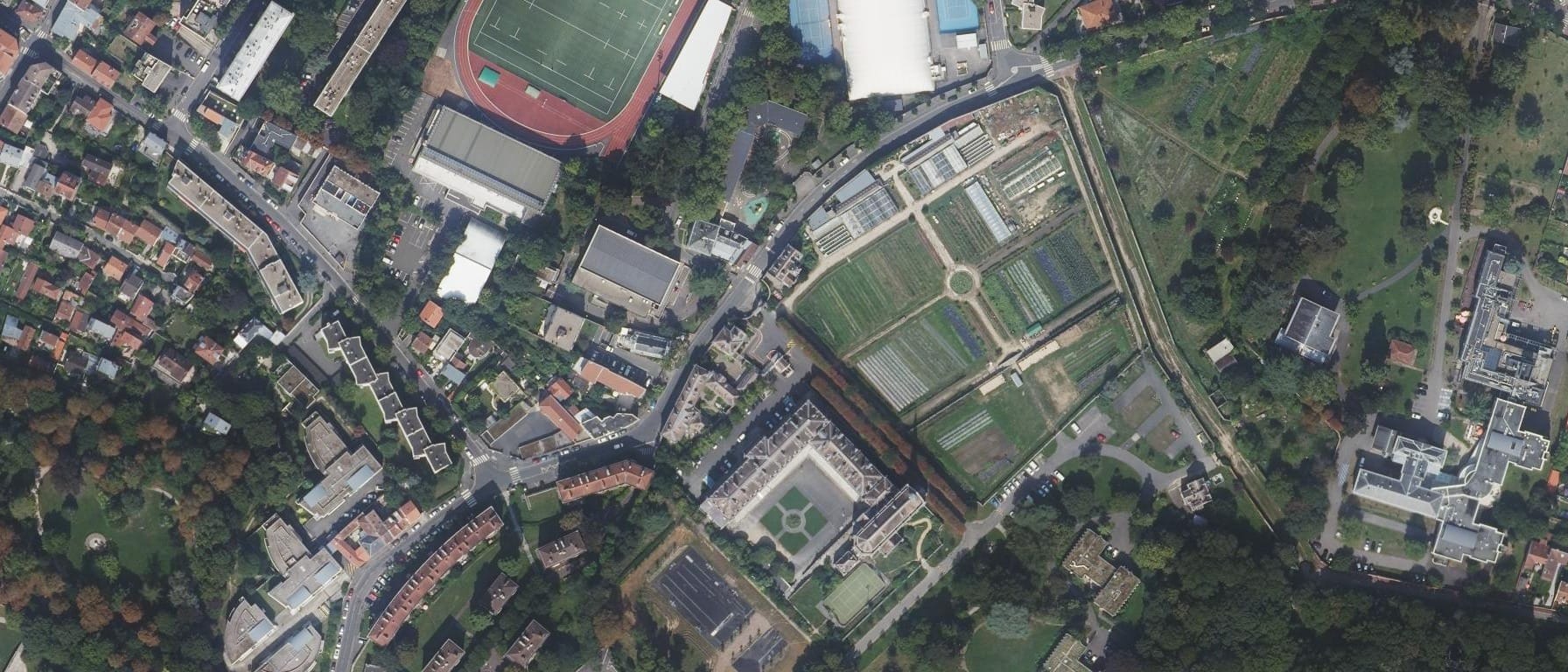 Vue aérienne de Lycée professionnel St Philippe