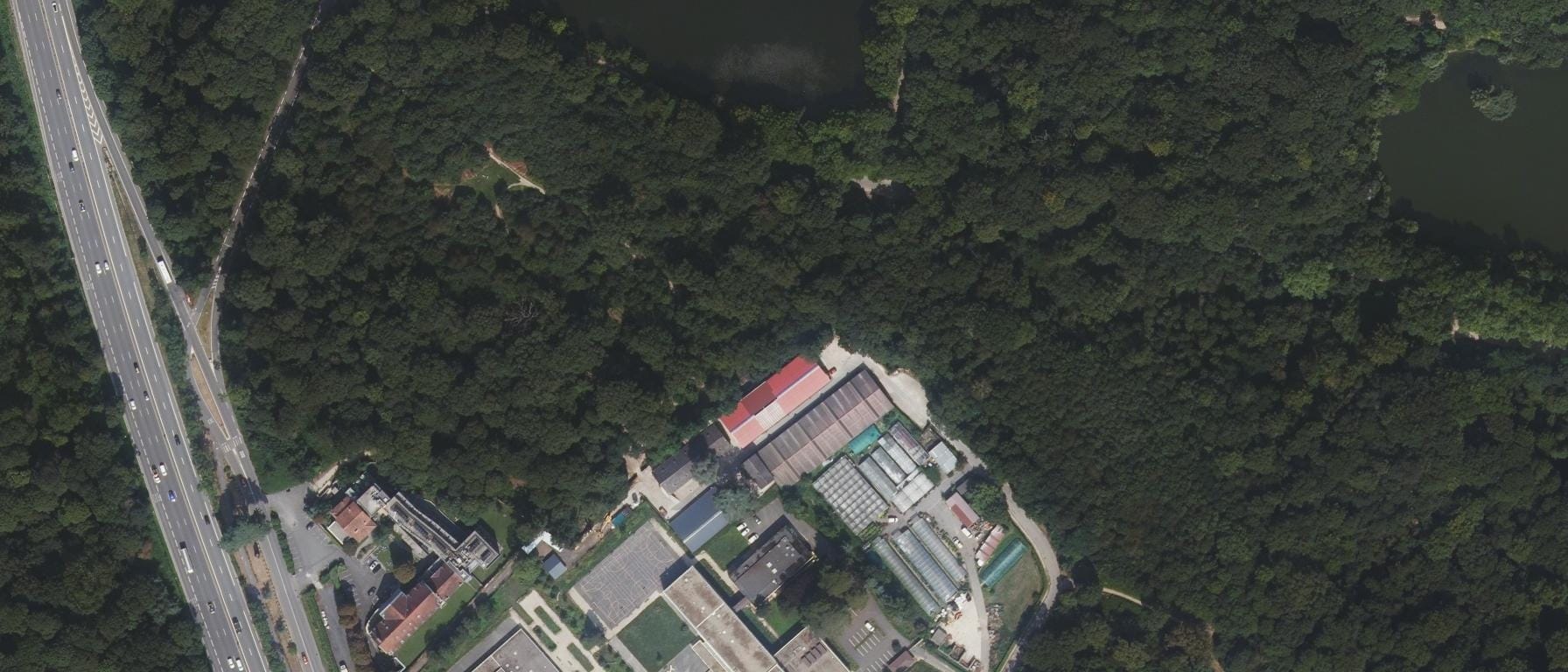 Vue aérienne de Lycée polyvalent de l'Observatoire